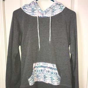 Grey Zumiez hoodie